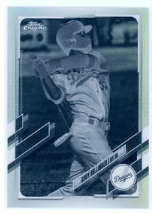 2021 Topps Chrome Cody Bellinger - Negative Refractor SP Variation - Dodgers 200 - Bild 1 von 2