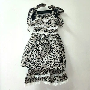 Girls Animal Print Dreas & Ruffle Pants 2pc Set Size 2 Boutique Toddler Clothing - Picture 1 of 6