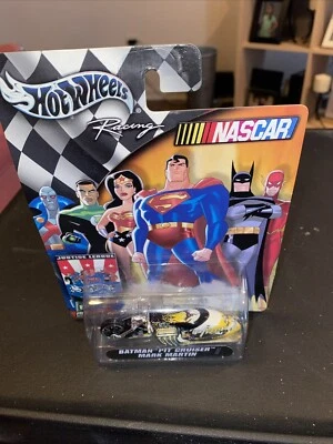 🔥Hot Wheels Racing~2004~BATMAN~PFIZER PIT CRUISER~MARK MARTIN~Justice League🔥 - Image 1 of 4