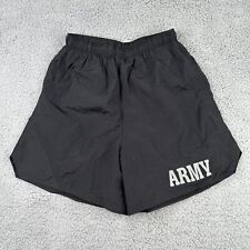 Rothco Army Shorts Black Military Physical Training Brief Lining 6021 Size Small