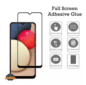 Protector de pantalla de vidrio templado cobertura completa vidrio 9H 2,5 para AT&T Maestro Plus - Imagen 1 de 9