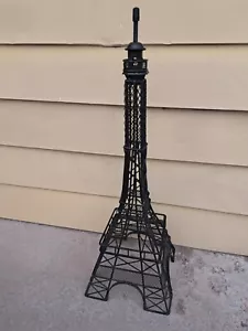 Escultura Torre Eiffel 34" de alto hierro forjado y soldado - Imagen 1 de 3
