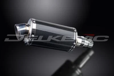 Silenciador ovalado de carbono Delkevic 9" - escape Yamaha YZF-R6 2006-2017 Foto 1 de 3