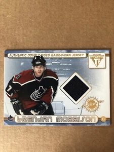 2001-02 Pacific Titanium Double-Sided Jerseys #57 Brendan Morrison/Marty Turco - Bild 1 von 10