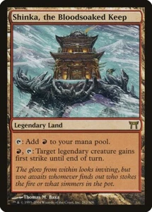 FOIL Shinka, the Bloodsoaked Keep engl. mint Champions of Kamigawa - Bild 1 von 1