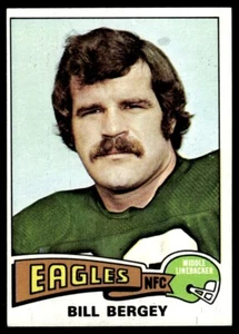 Topps Bill Bergey Philadelphia Eagles 1975 #451 - Imagen 1 de 2