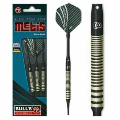 Bulls Metis Black Softdarts Dart Set Dartpfeile 14g, 16g, 18g