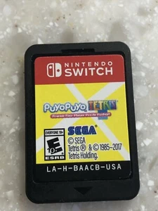 PUYO PUYO TETRIS SWITCH GAME HANDHELD NINTENDO SYSTEM SNOWRUNNER HQ - Picture 1 of 1
