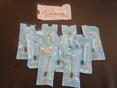 10 - Piece 3ML glass cartridges for V1 or V2 reusable pep pen - Image 1 of 3