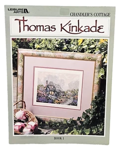 Kinkade CHANDLER'S COTTAGE Cross Stitch Pattern Chart (Book 1) Leisure Arts 1998 - Picture 1 of 2