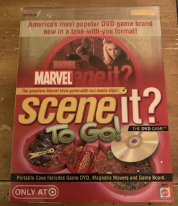 Marvel Scene It? To Go! The DVD Premiere Trivia Game Target Exclusive See Desc - Picture 1 of 4