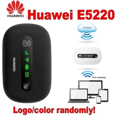 Huawei E5220 3G HSPA+ Mobile Broadband WiFi Hotspot Small Mobile Pocket Router - Image 1 of 4