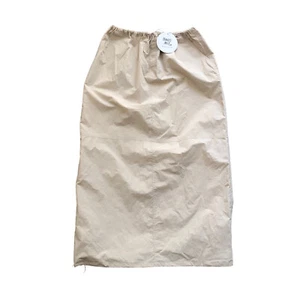 NWT Princess Polly Beige Cargo Crosswalk Maxi Skirt Sz 8 - Picture 1 of 5