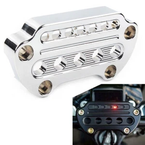 Motorcycle Indicator Handlebar Top Clamp Fit Harley Sportster XL883 XL1200 Dyna - Picture 1 of 7