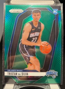 2024-25 Panini Prizm Tristan Da Silva Rookie Basketball GREEN RC Orlando Magic - Bild 1 von 2