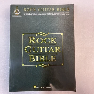 Rock Guitar Bible Sheet Music Guitar Tablature Book MediaGnu Sheet Note Music - Image 1 of 4