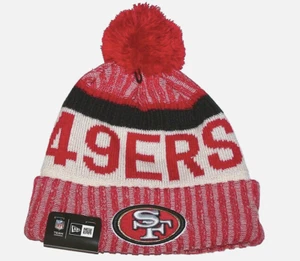 San Francisco 49ers Niners Logo Gorro Gorra NFL Fútbol Nueva Era Unisex Adulto - Imagen 1 de 2
