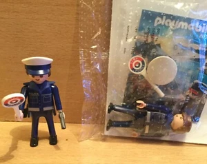 FIGURINE PLAYMOBIL PLAYMO QUICK EXCLUSIF LE POLICIER EN TENUE - Picture 1 of 1