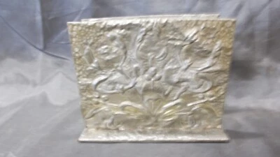 porte lettre de bureau étain ancien - Photo 1/4