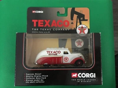 TEXACO MOTOR OIL    1937 DODGE AIRFLOW TANKER             2001 CORGI B201 - Image 1 of 4