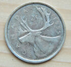 1955 Canada Silver Quarter  Toned Beauty!