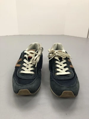 Tommy Hilfiger Shoes Mens Size 9.5 Navy Tan Valen 2 Mesh Sneakers TMVALEN2-M - Image 1 of 4