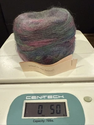 Lana en el bosque Mohair encaje sensación difuso color jazmín 90/10 mohair/nylon 50 g Foto 1 de 4