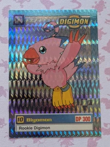 2000 Digimon Upper Deck 13 of 34 Biyomon #10 Series 1 Prism Foil - Picture 1 of 2