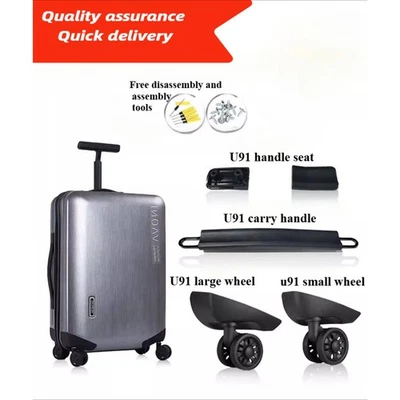 Adecuado para Samsonite U91 Equipaje Universal Rueda Accesorios Maleta Manija Foto 1 de 4