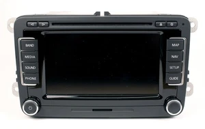 2012-2016 Volkswagen Beetle AM FM Radio CD MP3 Player Navigation Part 3C0035684L - Picture 1 of 5