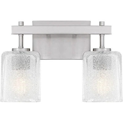 Luz de tocador Quoizel BTH8613 Brenthouse 2 luces 14" W - níquel Foto 1 de 4