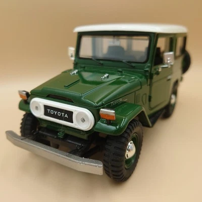 1/24 FJ40 Land Cruiser verde pressofuso el - Immagine 1 di 4