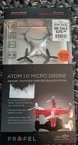 Atom 1.0 Micro Drone Indoor/ Outdoor Quadrocopter Brand New - Picture 1 of 3