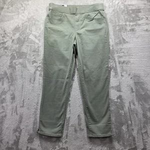 Gloria Vanderbilt Hose Damen 10 Crop Mid Rise Pull On Schlankmacher Stretch Capri C - Bild 1 von 11