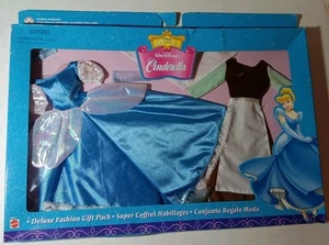 Disney Cinderella Deluxe Fashion Gift Pack Mattel 1999 New In Box (Box Damage) - Picture 1 of 9