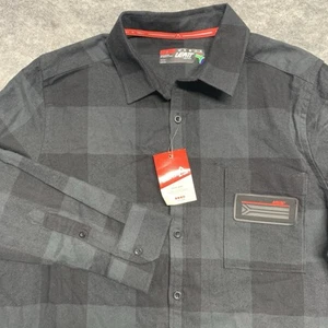 NEW Leatt Shirt Core Mens Large Motocross Dirt Bike Riding GEAR Button Front - Picture 1 of 11