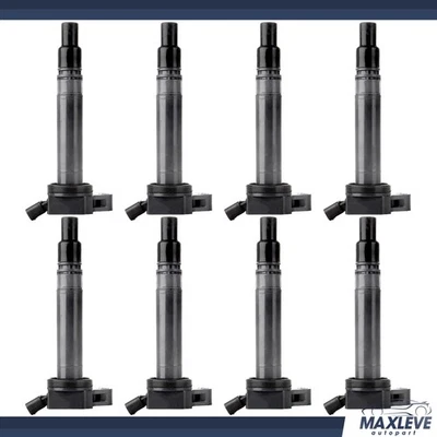 For Toyota Tundra 4.6L 2010-2019 Land Cruiser 5.7L 2013-2020 8pcs Ignition Coils - Изображение 1 из 3