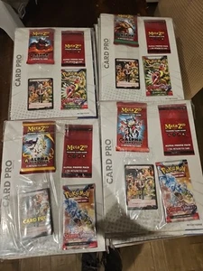4x Sealed Card Pro + METAZOO Magazine Vol #1 ALPHA PROMO + DEMO + Pokemon Pack - Picture 1 of 6