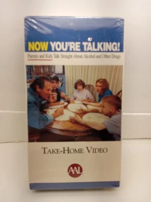 Now You're Talking! - Parents Kids Talk Straight About Alcohol/Drugs (VHS) NEW - Image 1 of 4