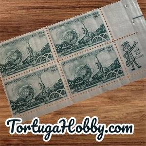 1964 - Feria Mundial de Nueva York - Estampillas de 5 centavos - Incluye 4 estampillas - Imagen 1 de 2