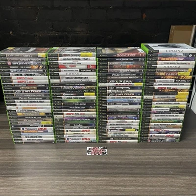 Lote de 113 juegos originales Microsoft XBOX -- Fable+Star Wars+Doom+Call of Duty+LEGO++ Foto 1 de 3