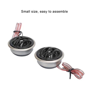 Car Audio Tweeter Car Tweeter ABS Metal Strong Corrosion Resistance For Most - Picture 1 of 24