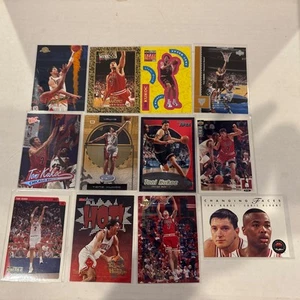 Toni Kukoc  - Lot Of 12 Basketball Cards 🏀- NM/M  Chicago Bulls Legend Inserts - Picture 1 of 6