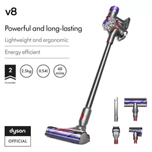 Dyson V8™ stick vacuum (Silver/Nickel) - Picture 1 of 5
