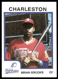 1987 ProCards Brian Brooks Charleston Rainbows #1984 - Picture 1 of 2