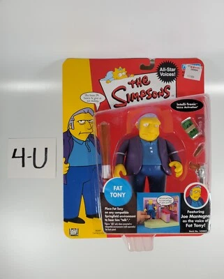 Figura Playmates Los Simpson 2002 Serie 1 Fat Tony Foto 1 de 2