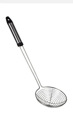 Cooking Concepts Stainless-Steel Wire Skimmers, 15 x 1.5 x 4  in. - Image 1 of 3