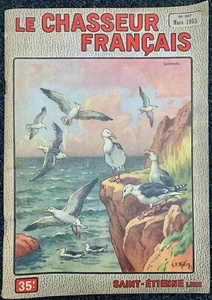 LE CHASSEUR FRANÇAIS - MÄRZ 1955 COVER GOELANDS VERSILBERT - Bild 1 von 1