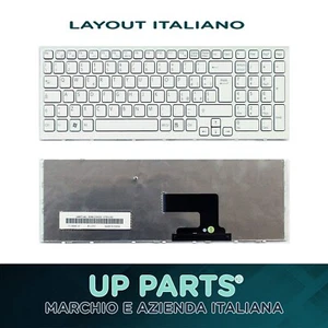 Tastiera italiana bianca per Sony Vaio PCG-71911M serie 148971441 con Frame - Foto 1 di 1