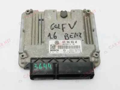 03C906056AB CENTRALINA MOTORE VW GOLF V 1.6 FSI 85KW 0261S02117 BOSCH MED9.5.10 - Immagine 1 di 4